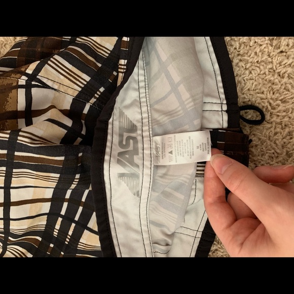 Patterned VAS Swim Trunks - Picture 4 of 4